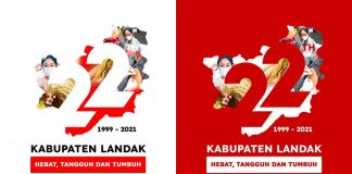 Pemkab Landak Rilis Logo Resmi Peringatan HUT ke-22 Kabupaten Landak