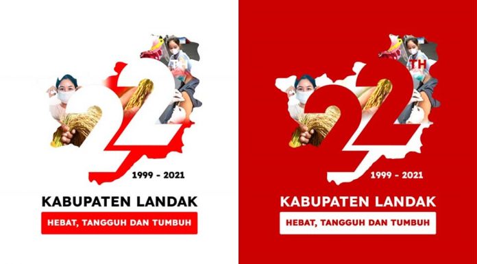 Pemkab Landak Rilis Logo Resmi Peringatan HUT ke-22 Kabupaten Landak