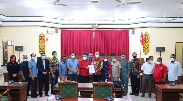 DPRD Kota Singkawang Kunjungi DPRD Landak Bahas Program Kerja Komisi