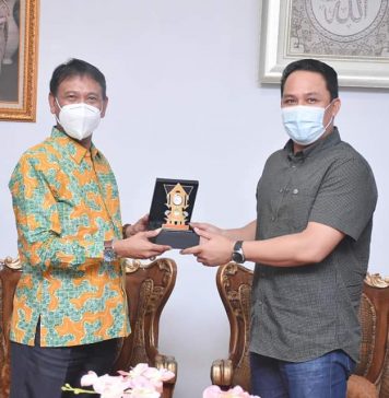 Wabup Ketapang Terima Kunjungan Dari Bupati Lamandau