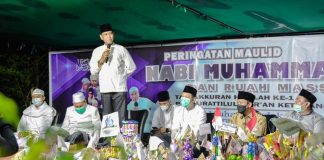 Wabup Ketapang Hadiri Peringatan Maulid Nabi Muhammad di Pondok Pesantren Murattilul Qur’an