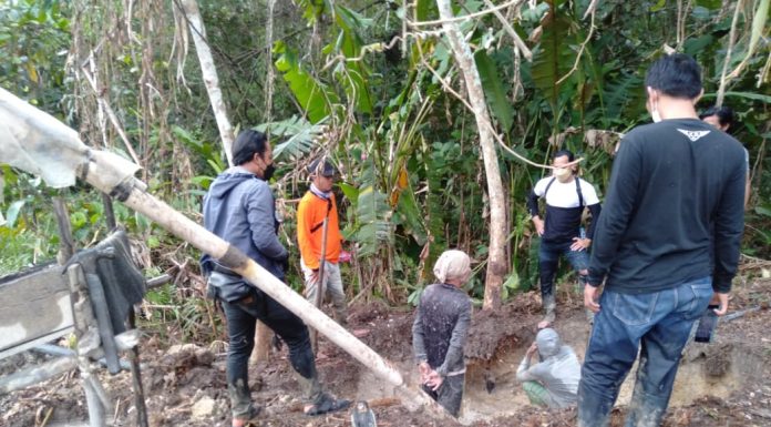 Tertangkap Tangan Saat Lakukan Aktivitas Peti, Dua Warga Sompak Diamankan