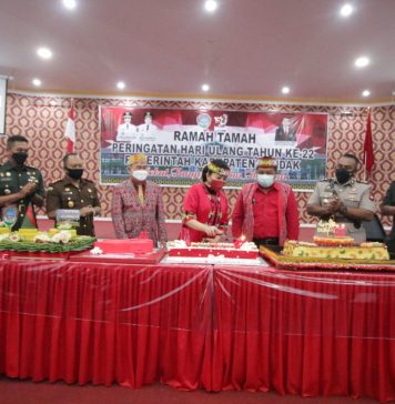 HUT ke-22, Pemkab Landak Siap Lakukan Percepatan Pembangunan