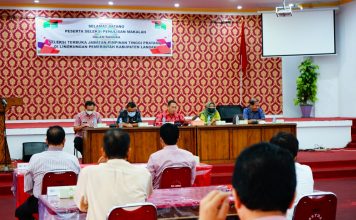 23 Peserta Seleksi JPTP Pemkab Landak Ikuti Uji Kompetensi