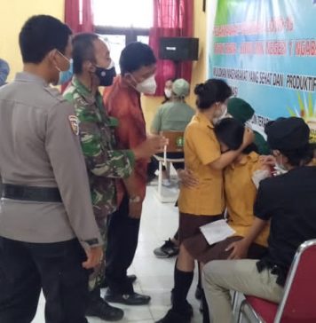 Peran Babinsa dan Bhabinkamtibmas Dalam Pengawalan Vaksinasi Covid-19