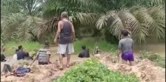 Ayah dan Anak Tenggelam di Parit Kebun Inti PTPN XIII Ngabang Ditemukan Meninggal Dunia