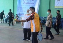 Wabup Farhan Buka Kerjuaraan Tenis Lapangan Dispora Cup 2021