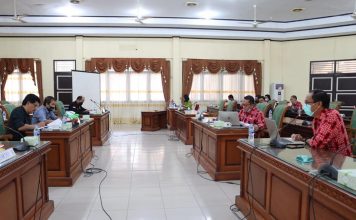 Bahas Program Kerja, Terkait RAPBD 2022 Komisi B DPRD Landak Gelar Rapat Kerja Bersama Sejumlah SKPD