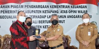 Pemkab Ketapang Kembali Terima WTP ke 7 Dari BKP RI