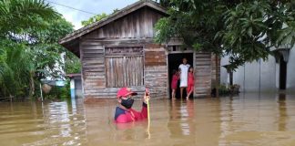 Banjir Rendam 1.700 Rumah Warga di Sandai