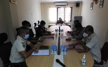 Komisi A DPRD Landak Bersama Sejumlah OPD Gelar Rapat Kerja Bahas RAPBD 2022