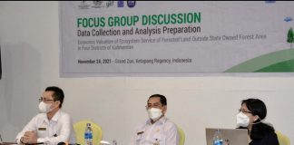 FGD Valuasi Ekonomi Jasa Ekosistem Areal Berhutan Diluar Kawasan Hutan Negara