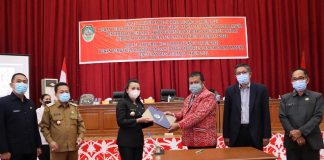 RAPBD Landak TA 2022 Disahkan, Berikut Besaran Pendapatan Daerah Secara Keseluruhan