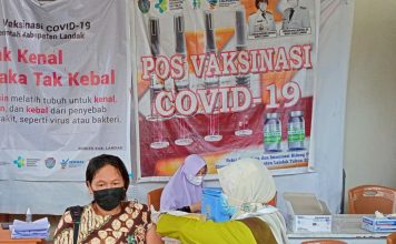 Pelaksanaan Vaksinasi di Puskesmas Kuala Behe Diikuti 200 Peserta
