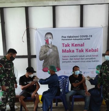Warga Menyuke Antusias Ikuti Vaksinasi Dosis Pertama