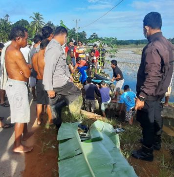 Lakalantas Tunggal di Desa Tempoak, Pengendara Sepeda Motor Meninggal di TKP
