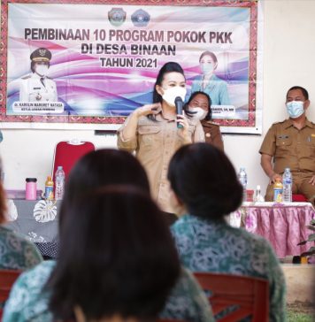 Bupati Karolin Sosialisasi Stunting ke Kader PKK