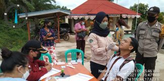 Gelar Operasi Yustisi, Pengendara Yang Tejaring Dilakukan Swab Ditempat