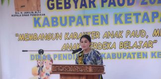 Bunda Paud Ketapang Buka Gebyar Paud Tahun 2021