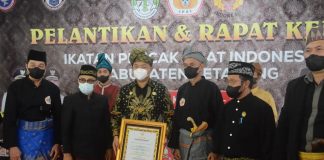 Sekda Ketapang Dinobatkan Sebagai Pendekar Wira Utama