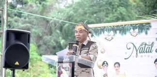 Bupati Ketapang Nobatkan Desa Adat Budaya Kengkubang Tiga Dan Serengkah Enam Kecamatan Timbang Titi