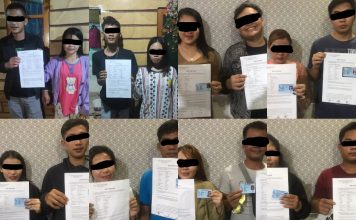 22 Orang Terjaring Ops Pekat Kapuas, Polres Landak, 4 Diantaranya Sedang Asik Pesa Narkotika