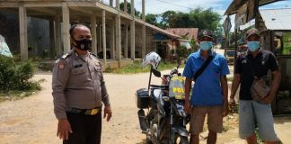 Gelar Patroli, Polsek Meranti Ajak Warga Jaga Kondusifitas Daerah