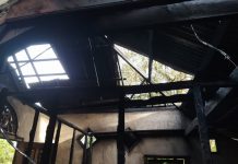 Ditinggal Dalam Keadaan Kosong, Rumah Warga di Desa Mamek Terbakar