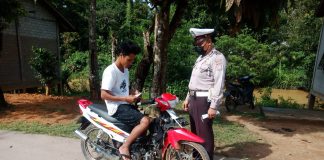 Jelang Natal dan Tahun Baru Polsek Menyuke Intensifkan Operasi Yustisi