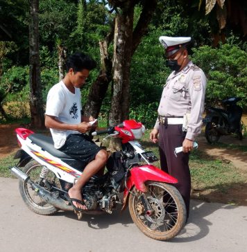 Jelang Natal dan Tahun Baru Polsek Menyuke Intensifkan Operasi Yustisi