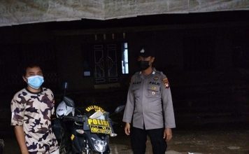 Polsek Meranti Rutin Gelar Patroli Malam, Cegah Gangguan Kamtibmas
