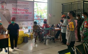 Puskesmas Karangan Gelar Vaksinasi Bagi 1370 Warga