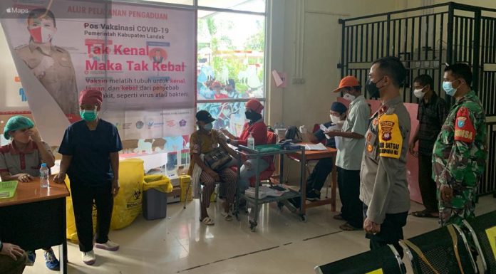 Puskesmas Karangan Gelar Vaksinasi Bagi 1370 Warga