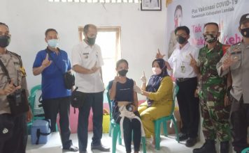 Ribuan Warga di Desa Paloan Antusias Ikuti Vaksinasi COVID-19