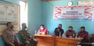 Desa Sailo Mempawah Hulu Gelar Musrembang Pembangunan Desa Tahun 2022
