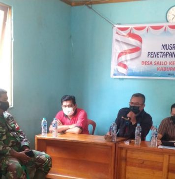 Desa Sailo Mempawah Hulu Gelar Musrembang Pembangunan Desa Tahun 2022