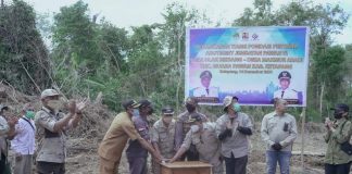 Pemkab Ketapang Bangun Jembatan Pawan VI di Desa Ulak Medang