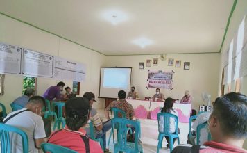 Musyawarah Pengesahan Batas Desa Kelampai Setolo