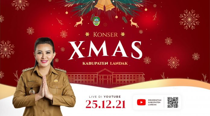 Dilarang Open House, Bupati Landak Gelar Konser Online
