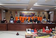 15 Tersangka Terjaring Operasi Pekat Kapuas 2021 Diproses Hukum, Ini Deretan Kasusnya