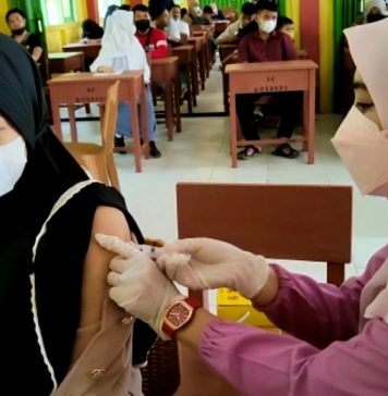 56, 87 Persen Warga Sanggau Sudah Divaksin COVID-19