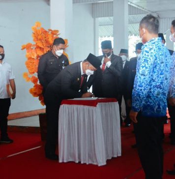 87 Pejabat Pengawas di Lingkungan Pemkab Ketapang Dilantik