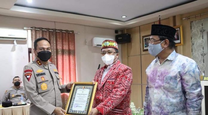 Ketua DPRD Landak Hadiri Kunker Kapolda Kalbar