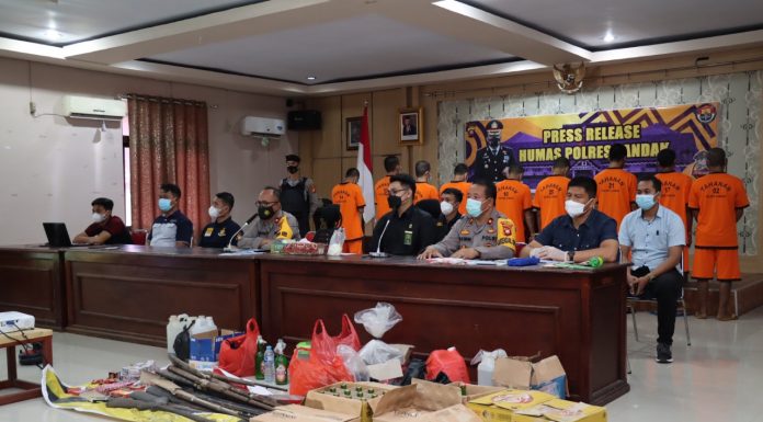 Dibanding Tahun 2020 Kasus Penyalahgunaan Narkotika Alami Peningkatan di Tahun 2021