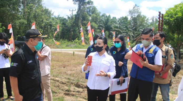 Bupati Karolin Tinjau Lokasi Pembangunan Rumah Sakit Baru di Mempawah Hulu