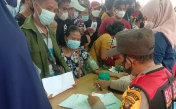 552 Warga Mempawah Hulu Terima Vaksinasi Dosis Kedua