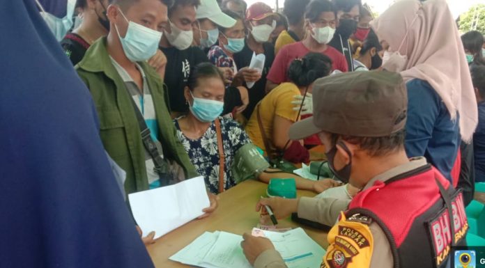 552 Warga Mempawah Hulu Terima Vaksinasi Dosis Kedua