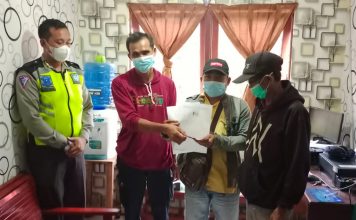 Kasus Kecelakaan Antara Dua Sepeda Motor di Pasar Karangan Berakhir Damai