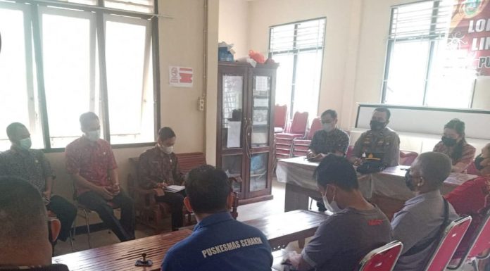 Persiapan Vaksinasi Massal Untuk Petani, Forkopimcam Sengah Temila Gelar Rakor