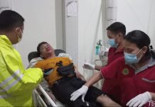 Alami Slip Ban, Warga Ngabang Ini Terlibat Kecelakaan di Sidas